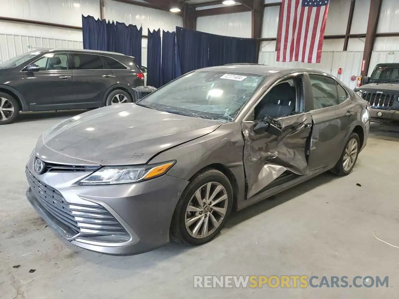 1 fotografías del automóvil dañado 4T1C11AK5MU442203 TOYOTA CAMRY 2021