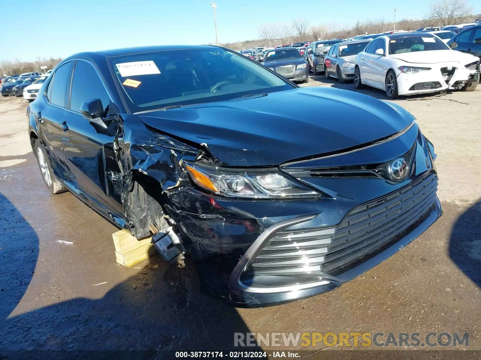 1 fotografías del automóvil dañado 4T1C11AK5MU453377 TOYOTA CAMRY 2021