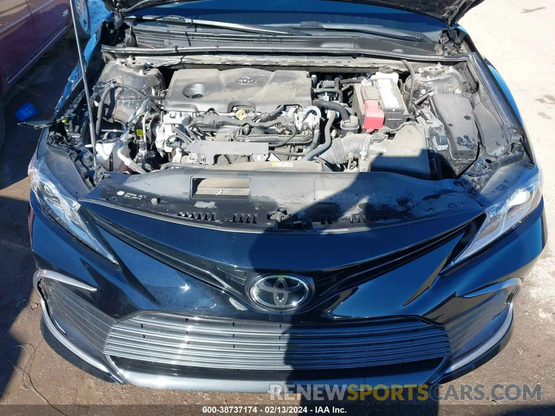 10 fotografías del automóvil dañado 4T1C11AK5MU453377 TOYOTA CAMRY 2021