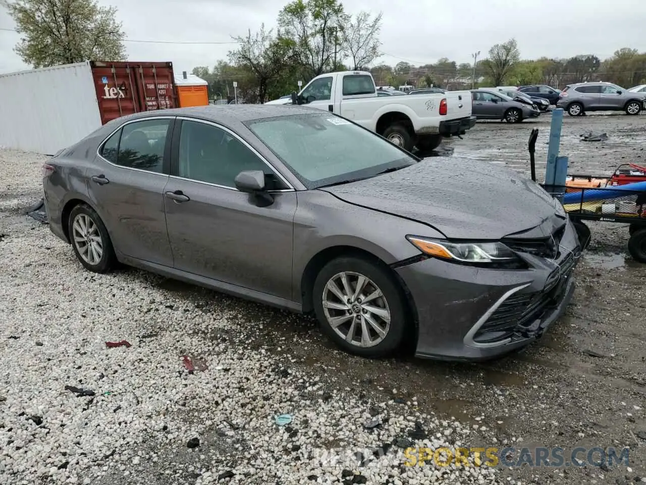 4 fotografías del automóvil dañado 4T1C11AK5MU453847 TOYOTA CAMRY 2021