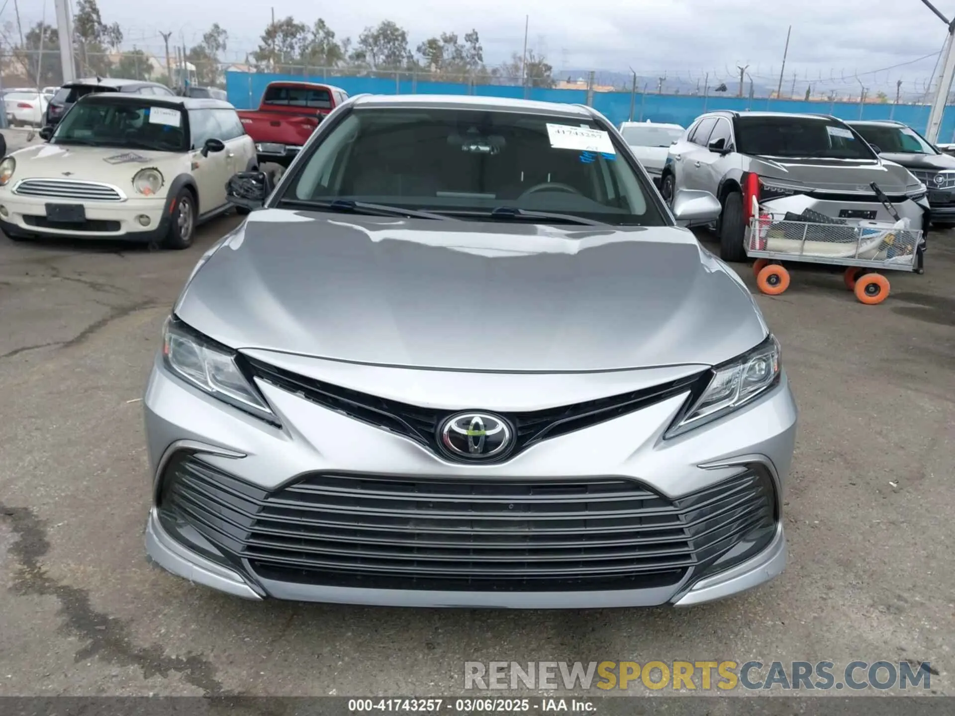 12 fotografías del automóvil dañado 4T1C11AK5MU464010 TOYOTA CAMRY 2021
