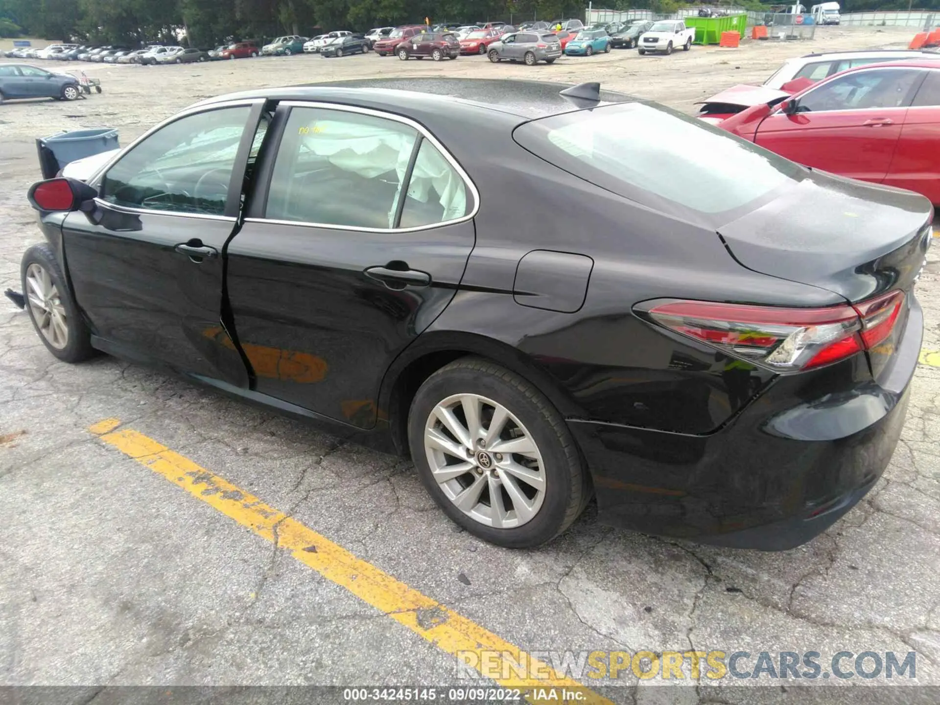 3 fotografías del automóvil dañado 4T1C11AK5MU496830 TOYOTA CAMRY 2021