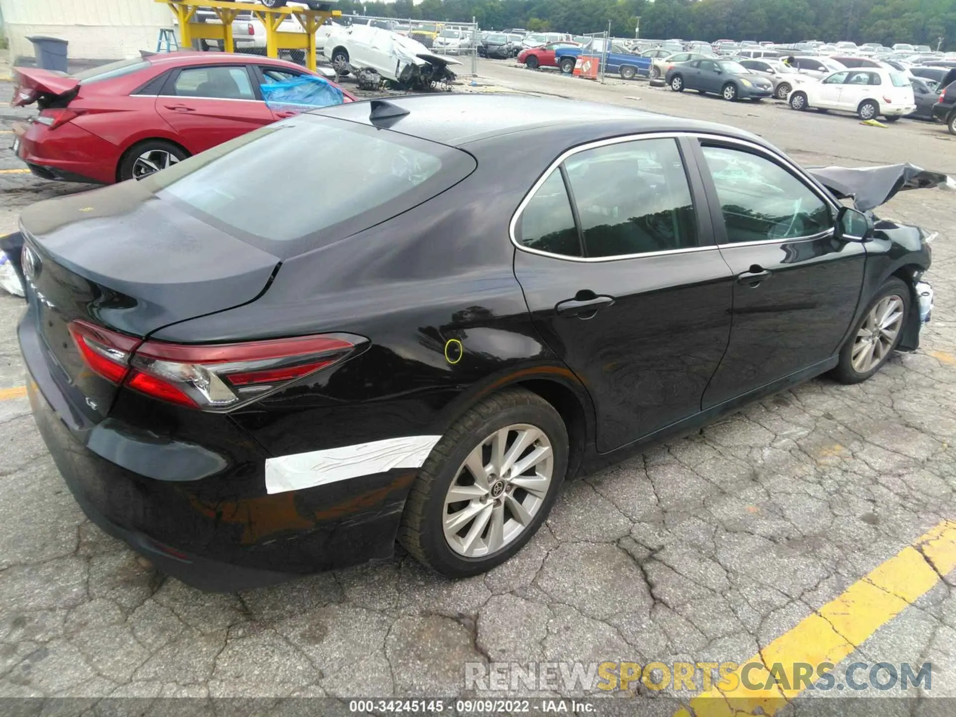 4 fotografías del automóvil dañado 4T1C11AK5MU496830 TOYOTA CAMRY 2021
