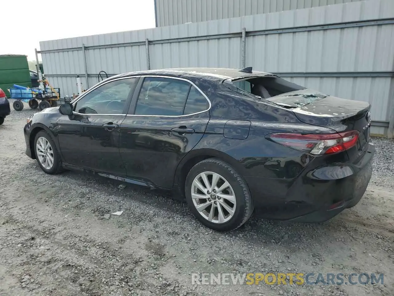 2 fotografías del automóvil dañado 4T1C11AK5MU529583 TOYOTA CAMRY 2021