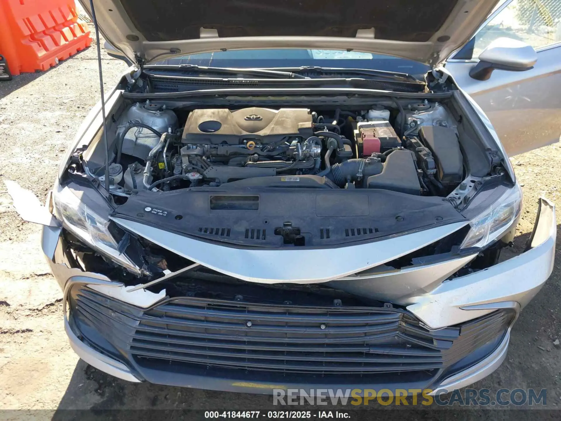 10 fotografías del automóvil dañado 4T1C11AK6MU420159 TOYOTA CAMRY 2021