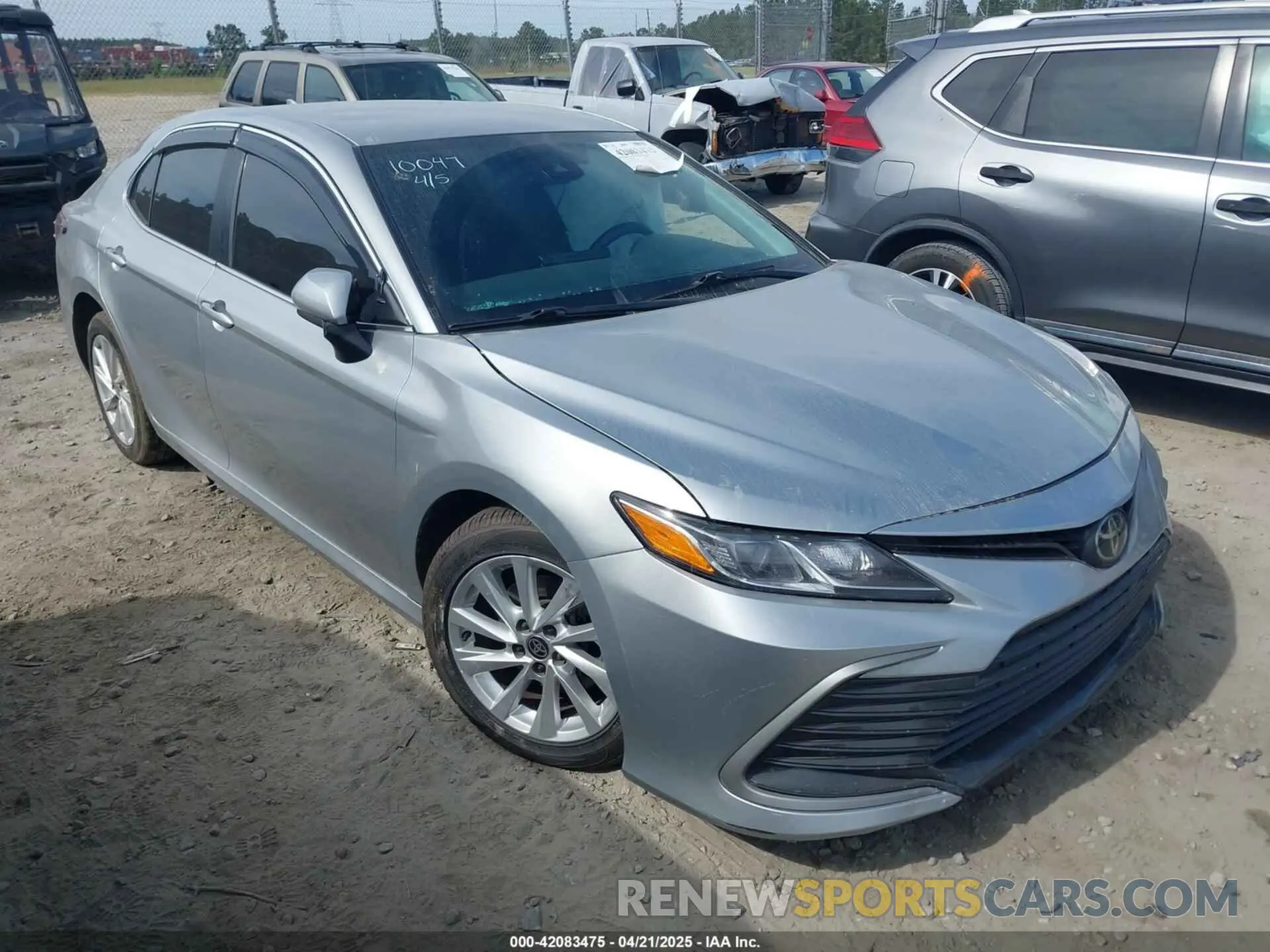 1 fotografías del automóvil dañado 4T1C11AK6MU443408 TOYOTA CAMRY 2021