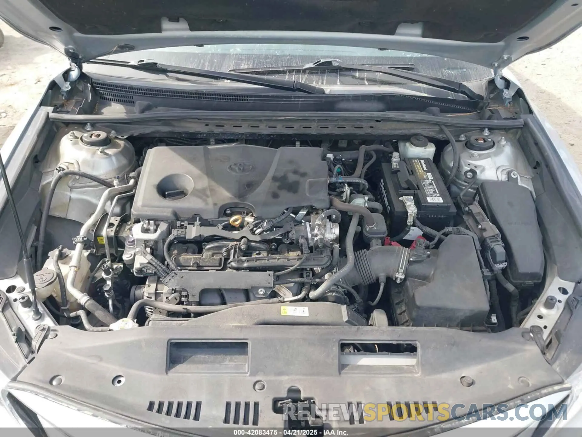 10 fotografías del automóvil dañado 4T1C11AK6MU443408 TOYOTA CAMRY 2021