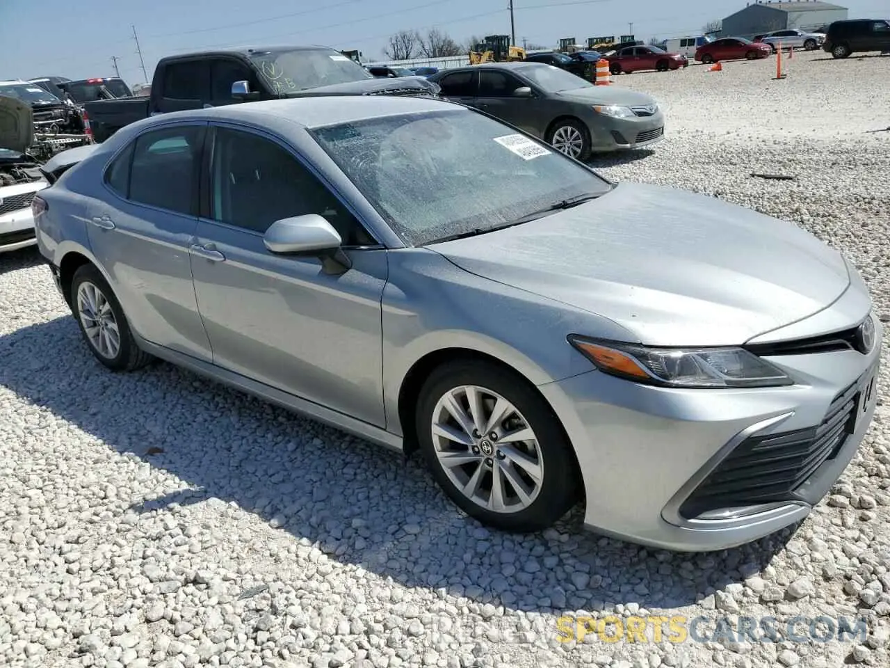 4 fotografías del automóvil dañado 4T1C11AK6MU444896 TOYOTA CAMRY 2021