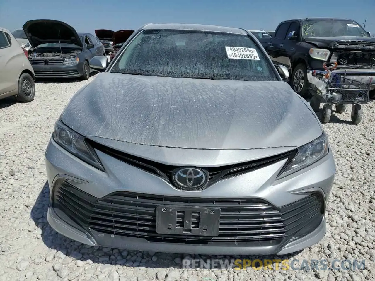 5 fotografías del automóvil dañado 4T1C11AK6MU444896 TOYOTA CAMRY 2021