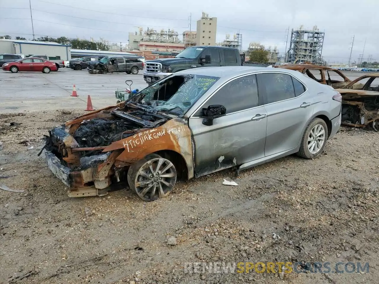 1 fotografías del automóvil dañado 4T1C11AK6MU453811 TOYOTA CAMRY 2021