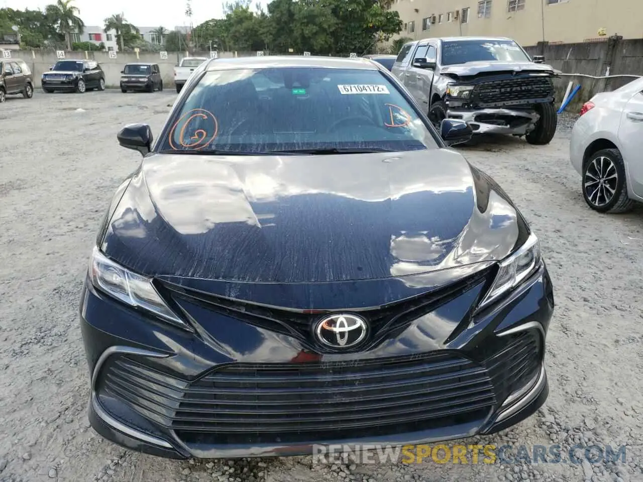 5 fotografías del automóvil dañado 4T1C11AK6MU495881 TOYOTA CAMRY 2021