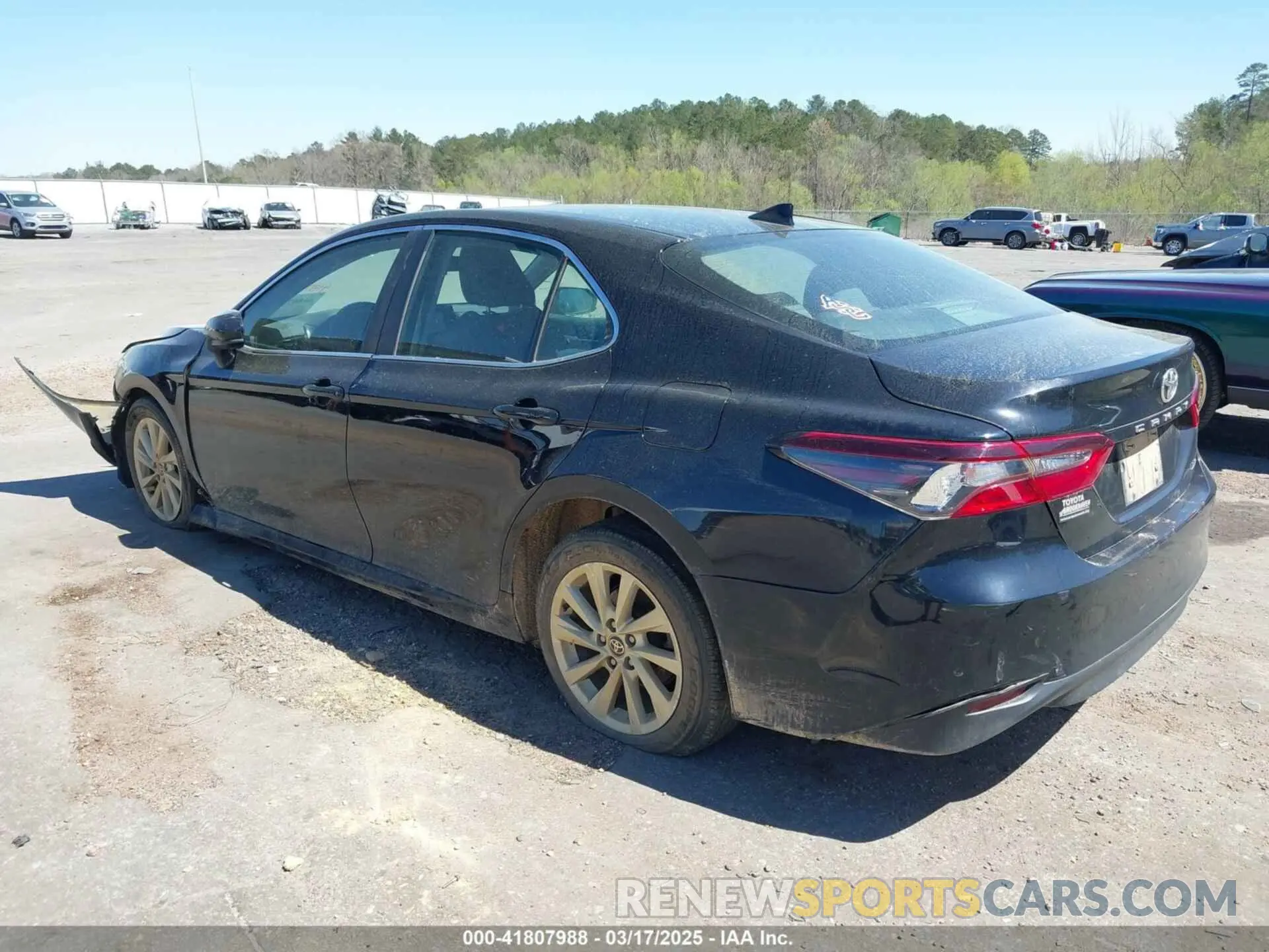 3 fotografías del automóvil dañado 4T1C11AK6MU514364 TOYOTA CAMRY 2021