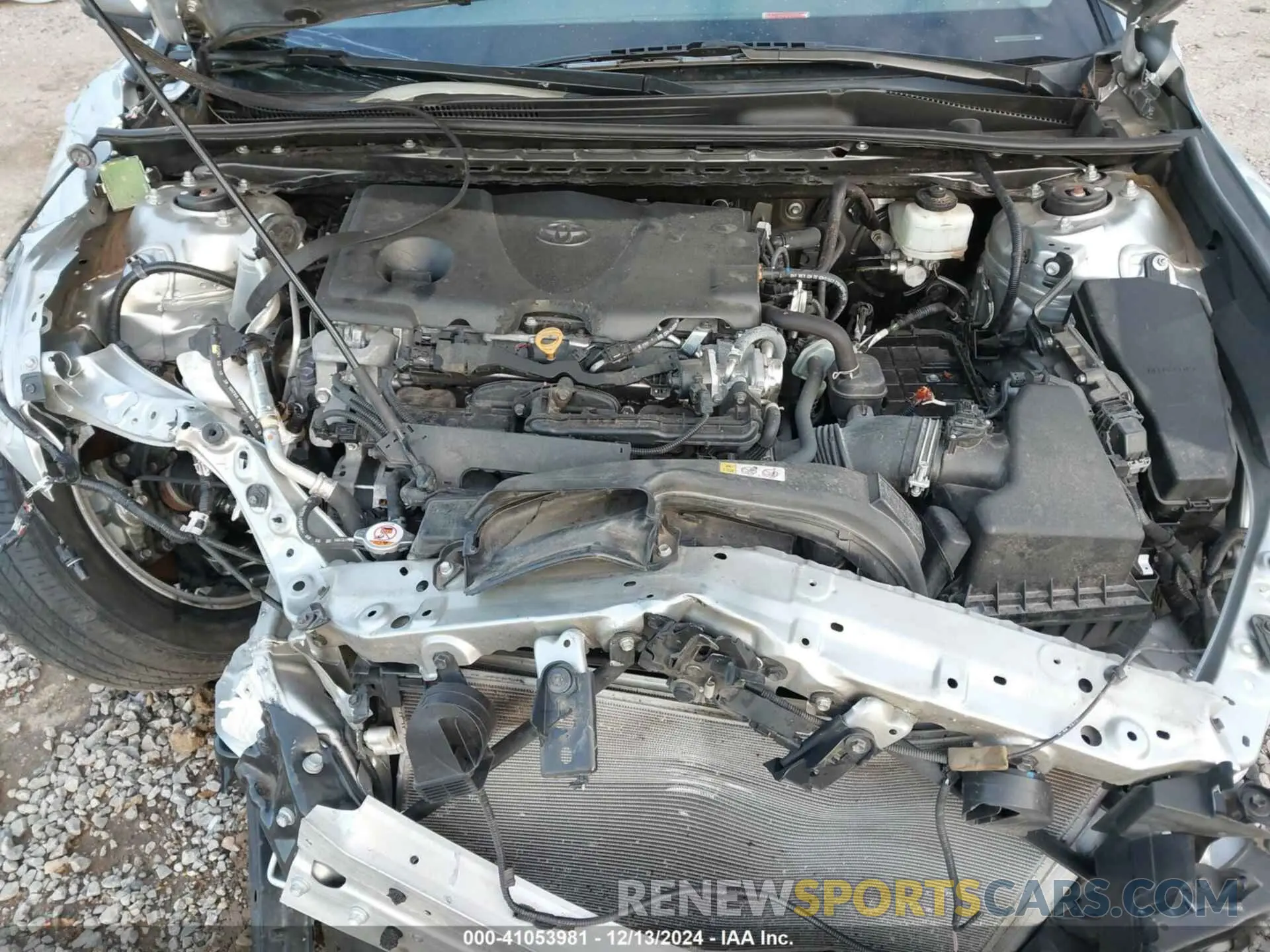 10 fotografías del automóvil dañado 4T1C11AK6MU579389 TOYOTA CAMRY 2021