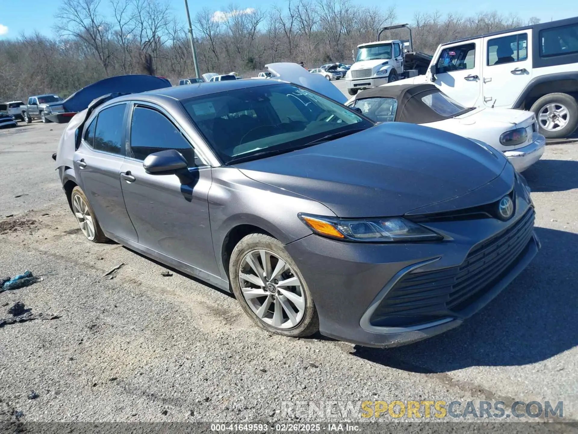 1 fotografías del automóvil dañado 4T1C11AK6MU600323 TOYOTA CAMRY 2021