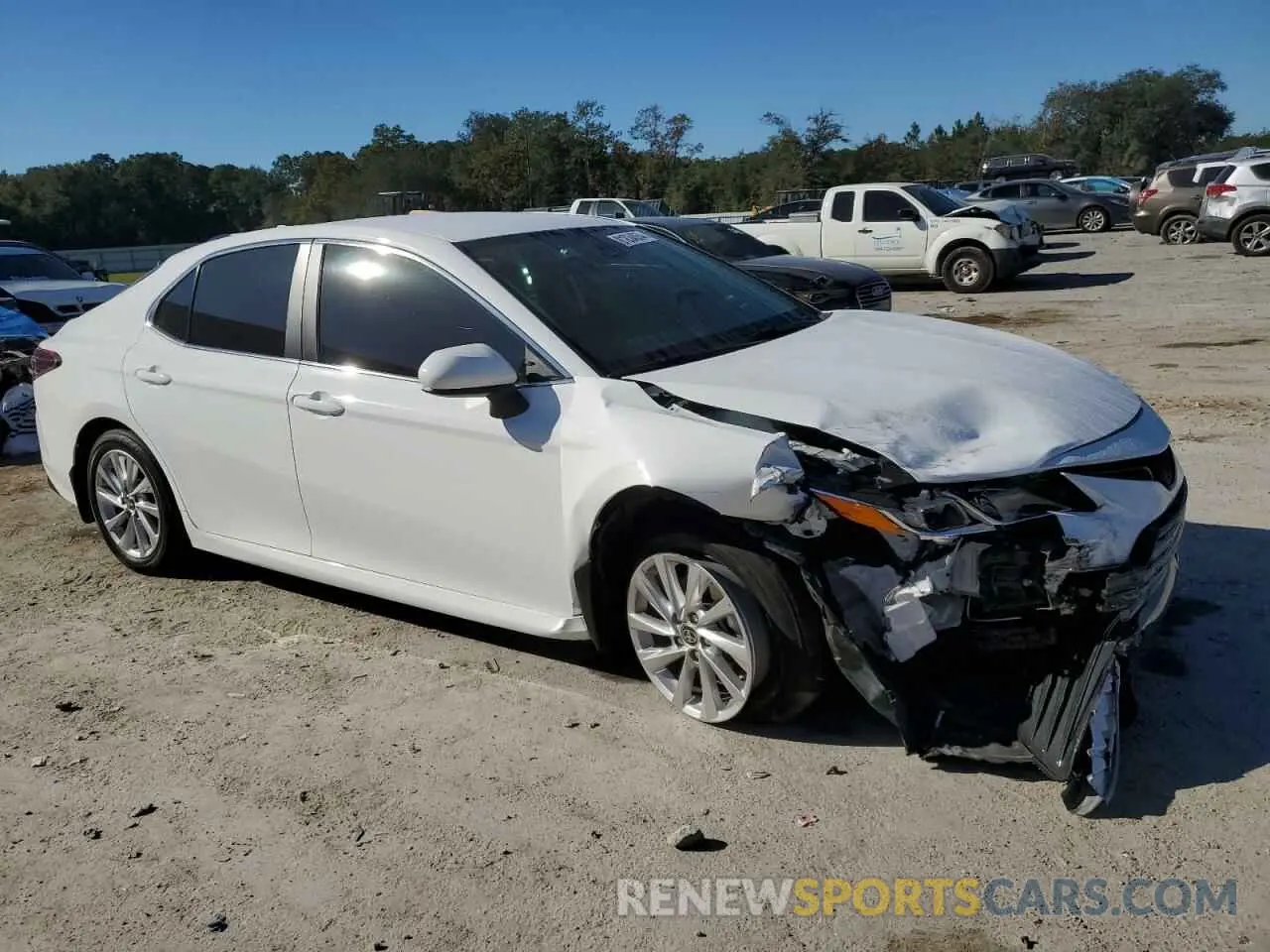4 fotografías del automóvil dañado 4T1C11AK7MU562830 TOYOTA CAMRY 2021