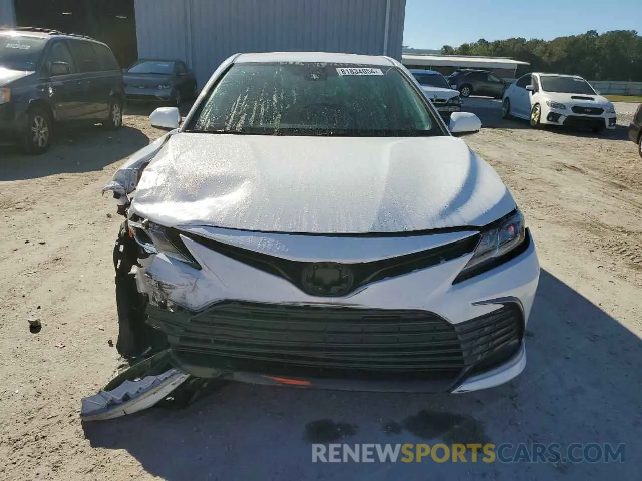 5 fotografías del automóvil dañado 4T1C11AK7MU562830 TOYOTA CAMRY 2021