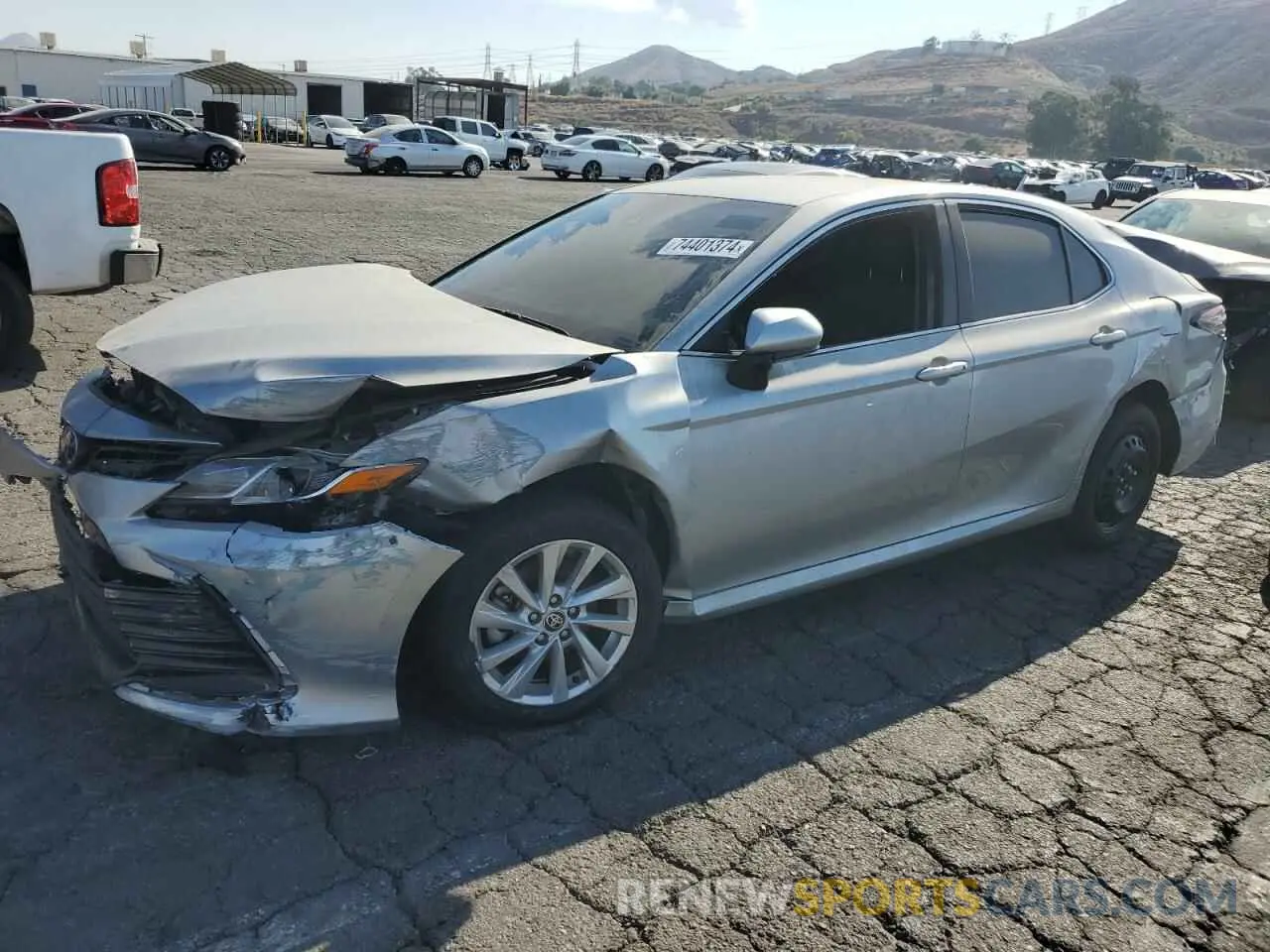 1 fotografías del automóvil dañado 4T1C11AK7MU587467 TOYOTA CAMRY 2021