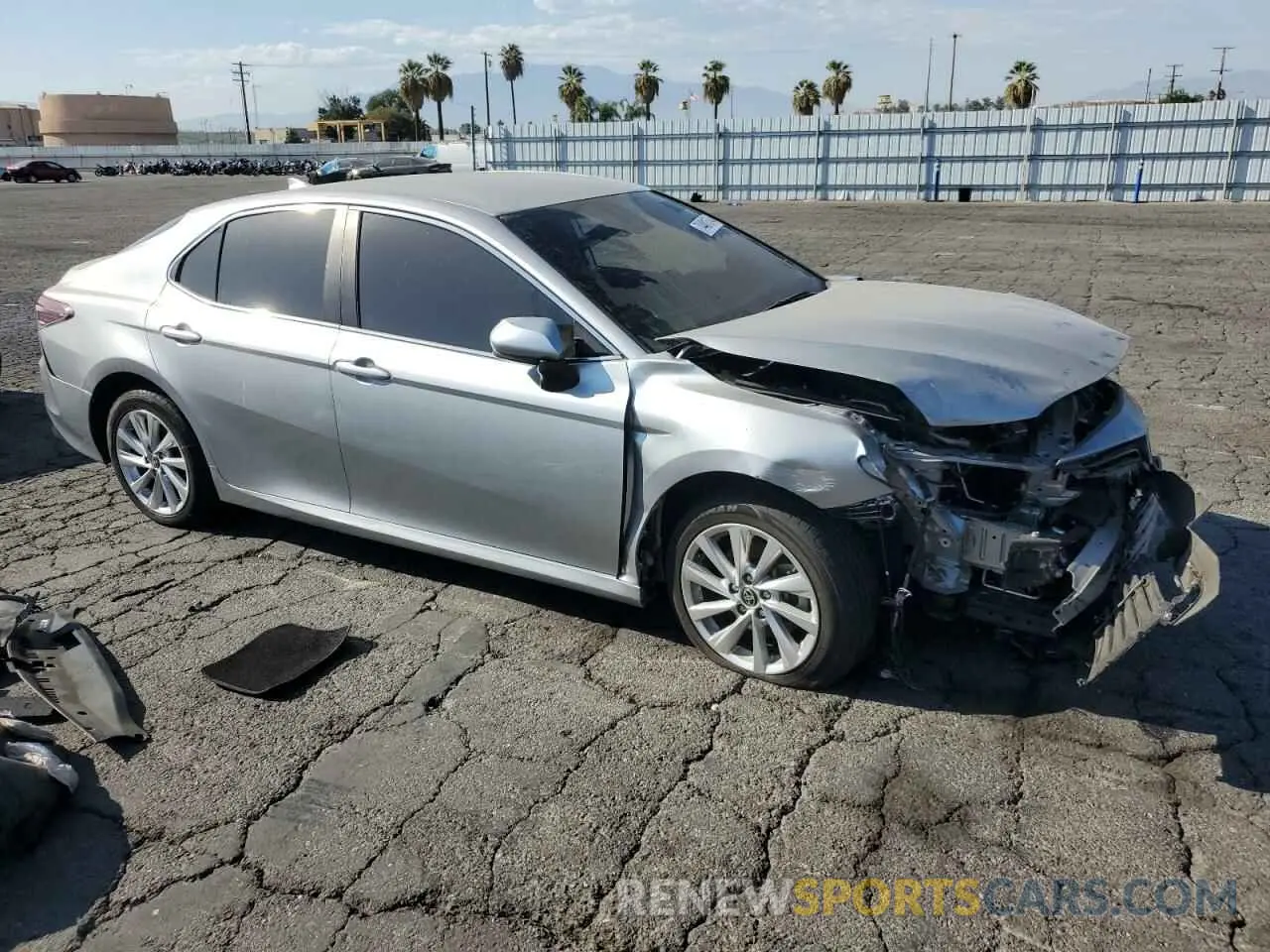 4 fotografías del automóvil dañado 4T1C11AK7MU587467 TOYOTA CAMRY 2021