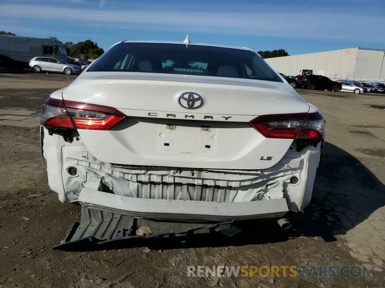 6 fotografías del automóvil dañado 4T1C11AK7MU590157 TOYOTA CAMRY 2021