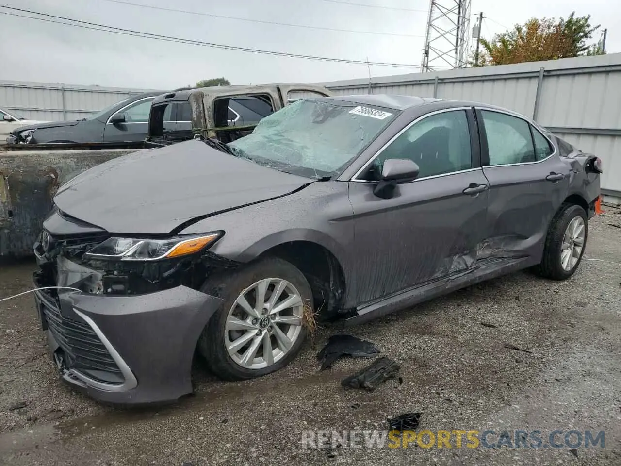 1 fotografías del automóvil dañado 4T1C11AK7MU590773 TOYOTA CAMRY 2021