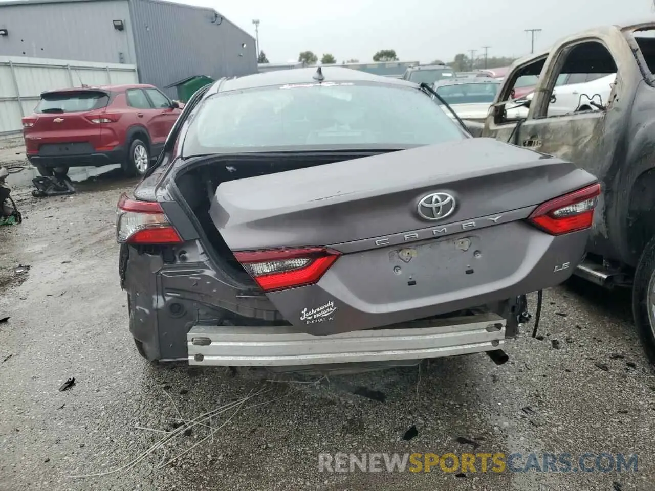 6 fotografías del automóvil dañado 4T1C11AK7MU590773 TOYOTA CAMRY 2021