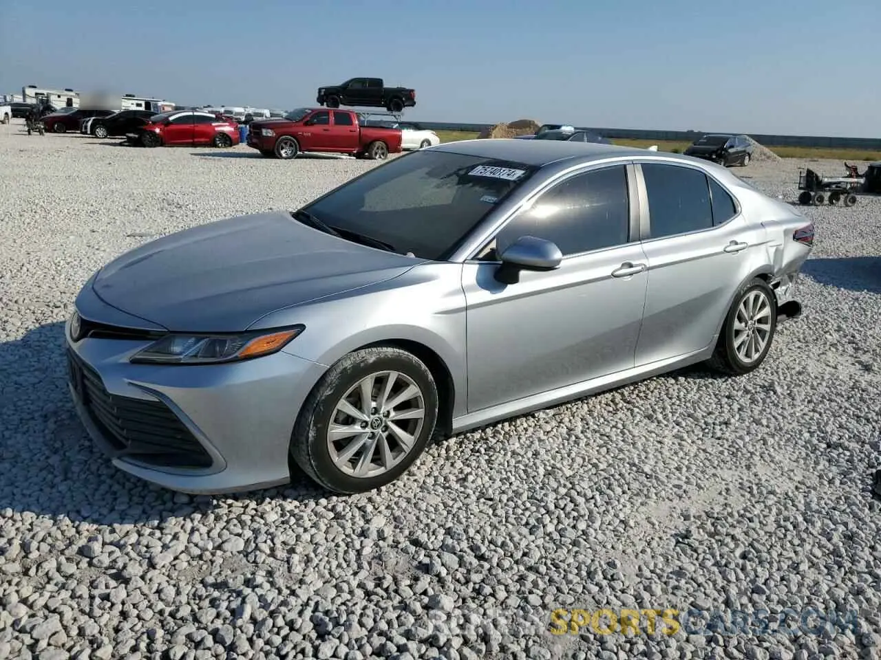 1 fotografías del automóvil dañado 4T1C11AK7MU599876 TOYOTA CAMRY 2021