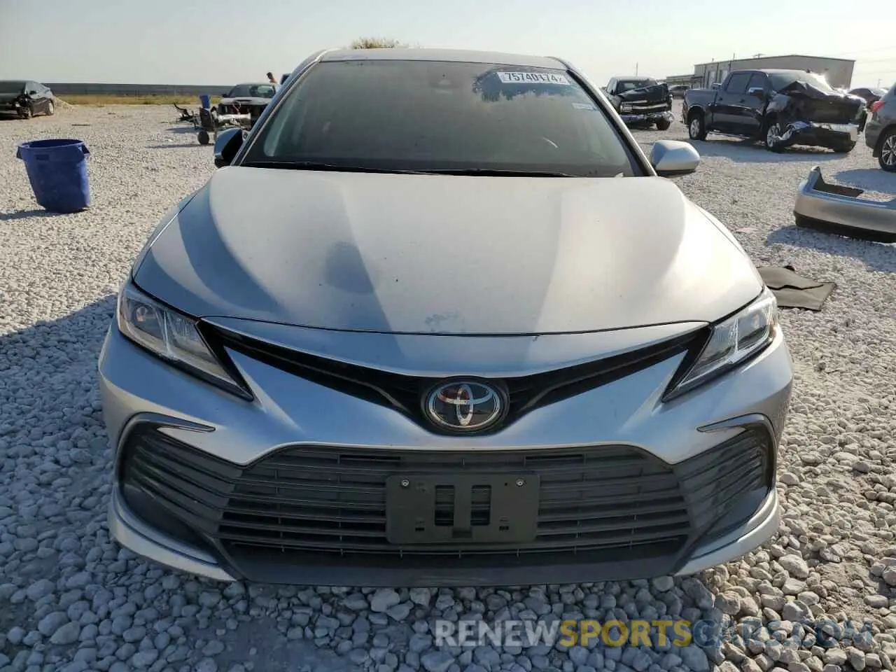 5 fotografías del automóvil dañado 4T1C11AK7MU599876 TOYOTA CAMRY 2021