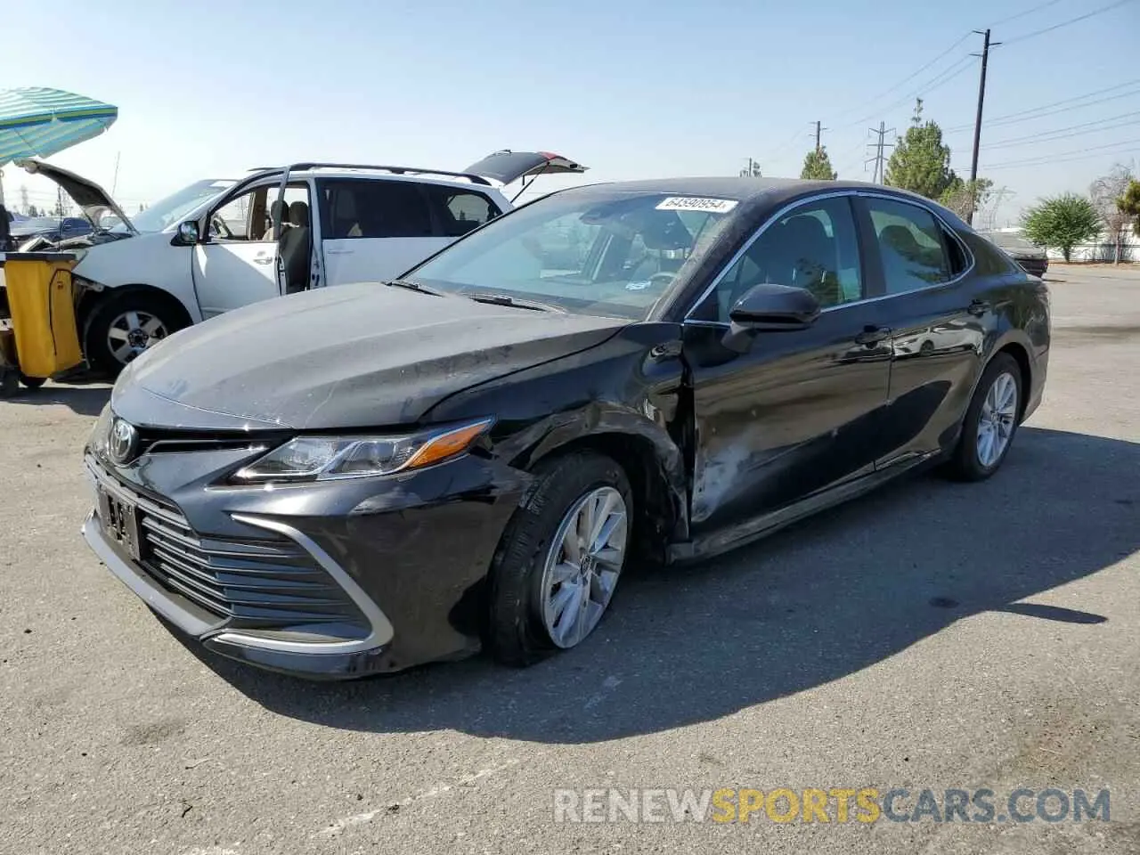 1 fotografías del automóvil dañado 4T1C11AK8MU536415 TOYOTA CAMRY 2021