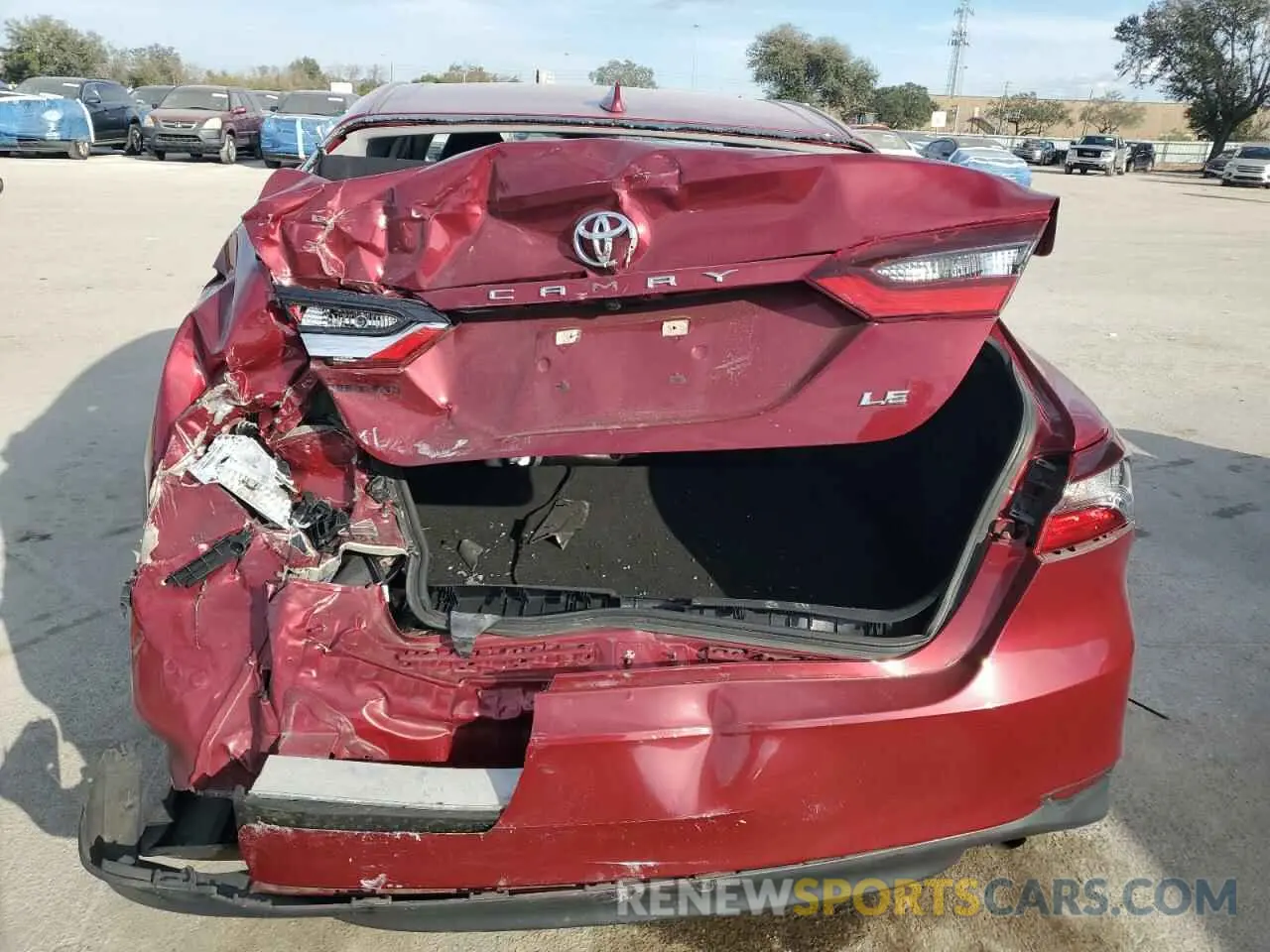 6 fotografías del automóvil dañado 4T1C11AK8MU548824 TOYOTA CAMRY 2021