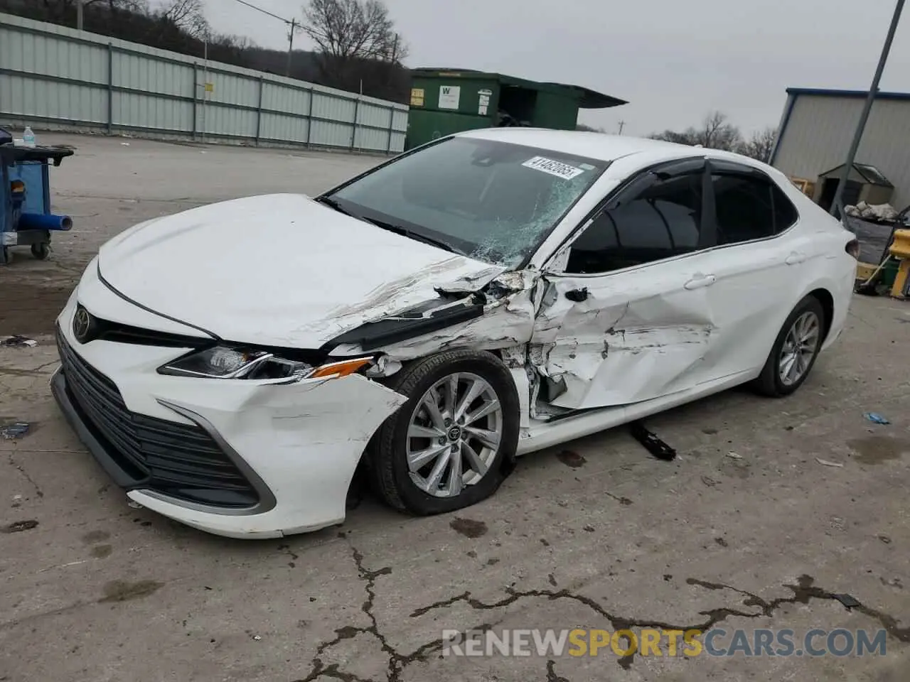 1 fotografías del automóvil dañado 4T1C11AK9MU427834 TOYOTA CAMRY 2021