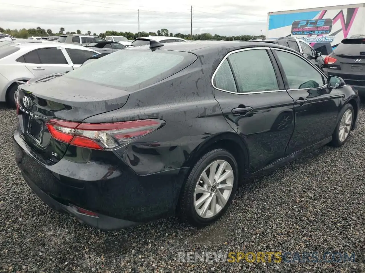 3 fotografías del automóvil dañado 4T1C11AK9MU456461 TOYOTA CAMRY 2021