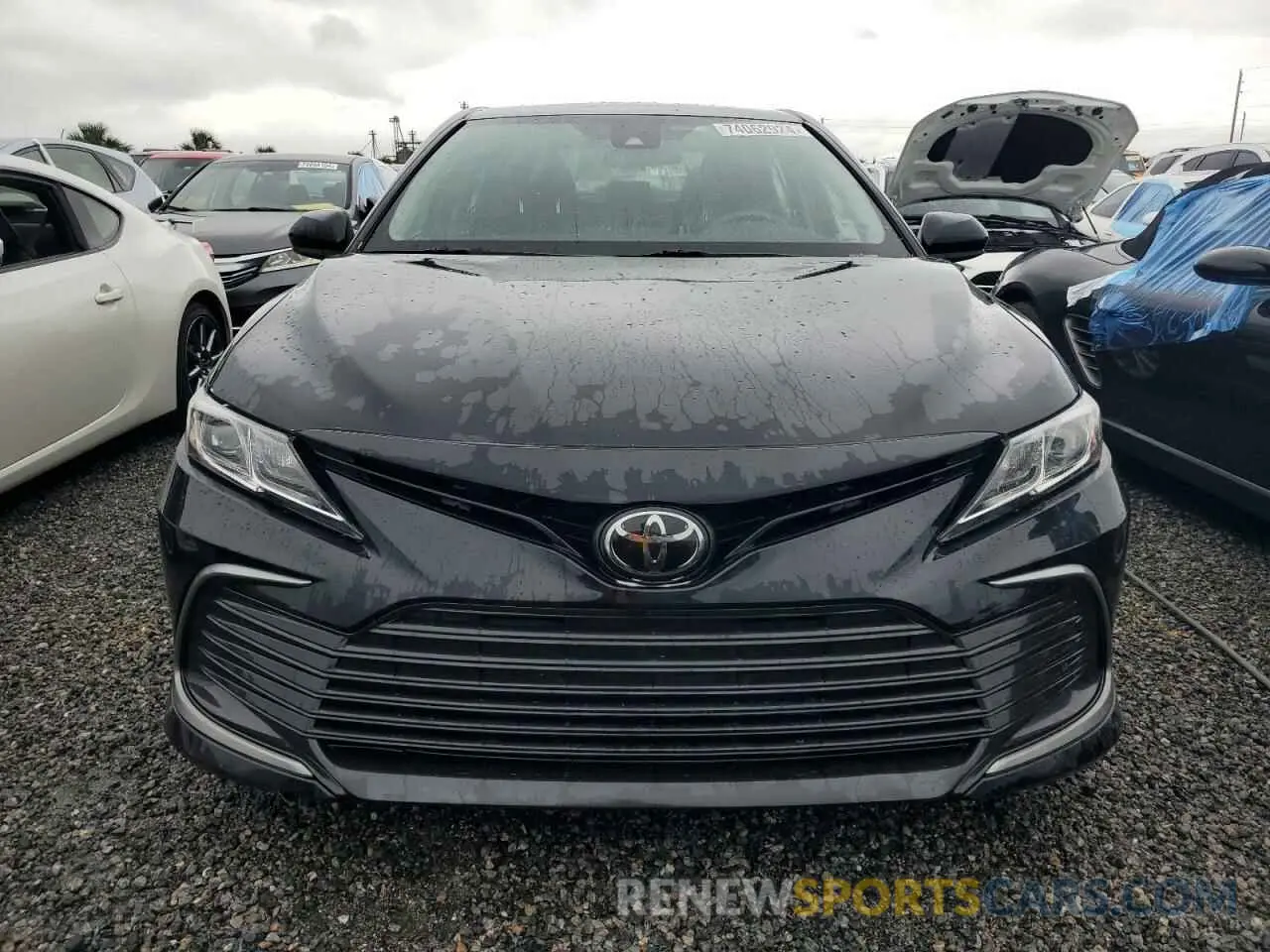 5 fotografías del automóvil dañado 4T1C11AK9MU456461 TOYOTA CAMRY 2021