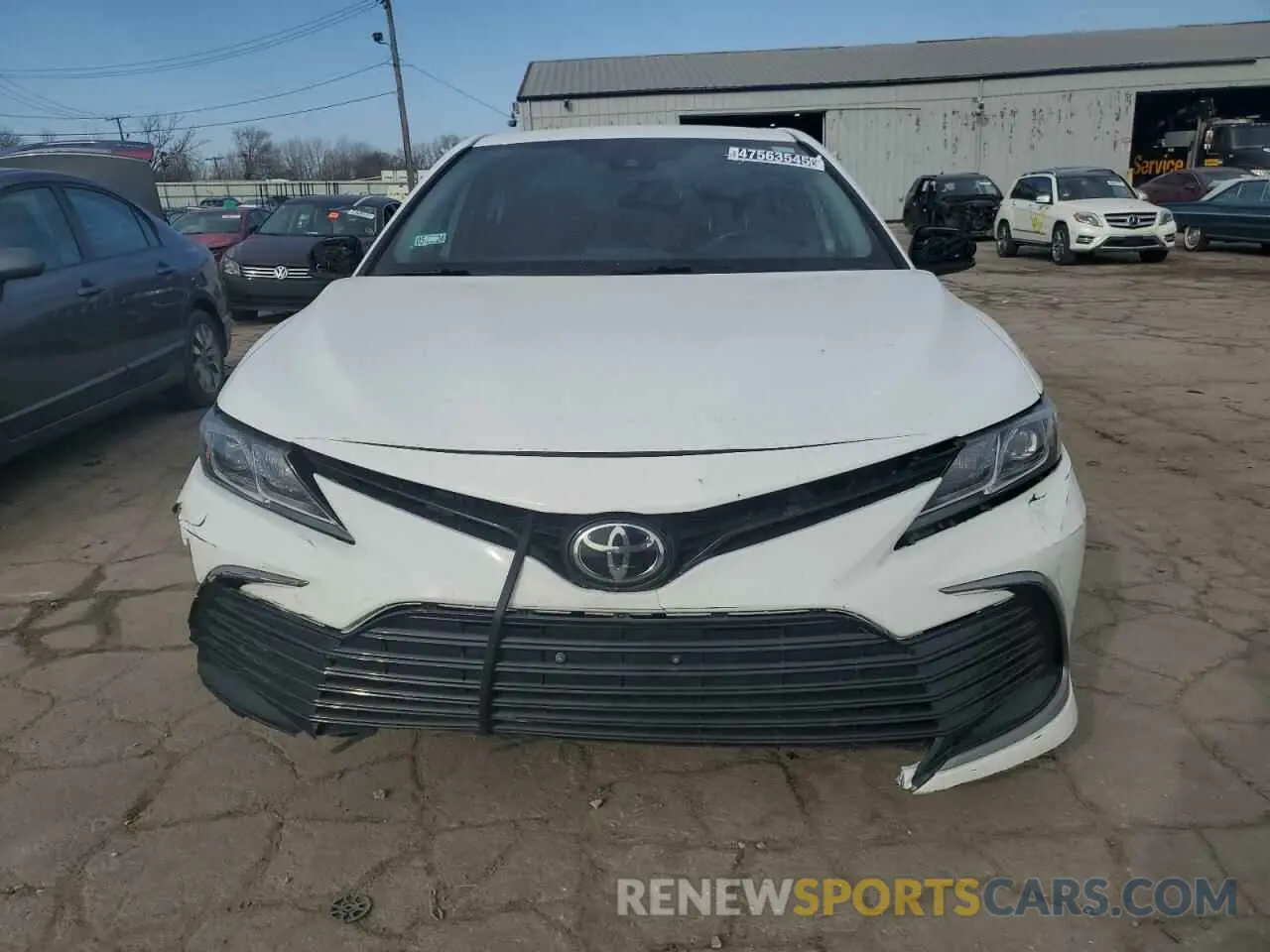5 fotografías del automóvil dañado 4T1C11AK9MU457206 TOYOTA CAMRY 2021