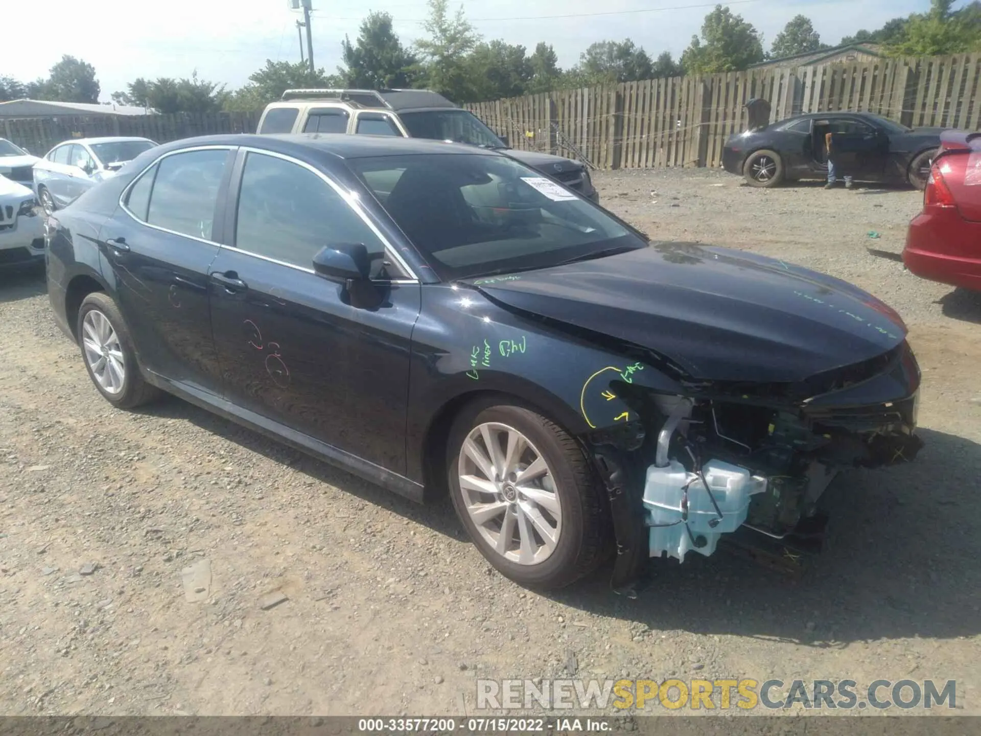 1 fotografías del automóvil dañado 4T1C11AK9MU476953 TOYOTA CAMRY 2021