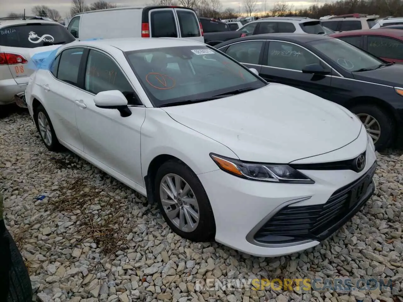 1 fotografías del automóvil dañado 4T1C11AK9MU528243 TOYOTA CAMRY 2021