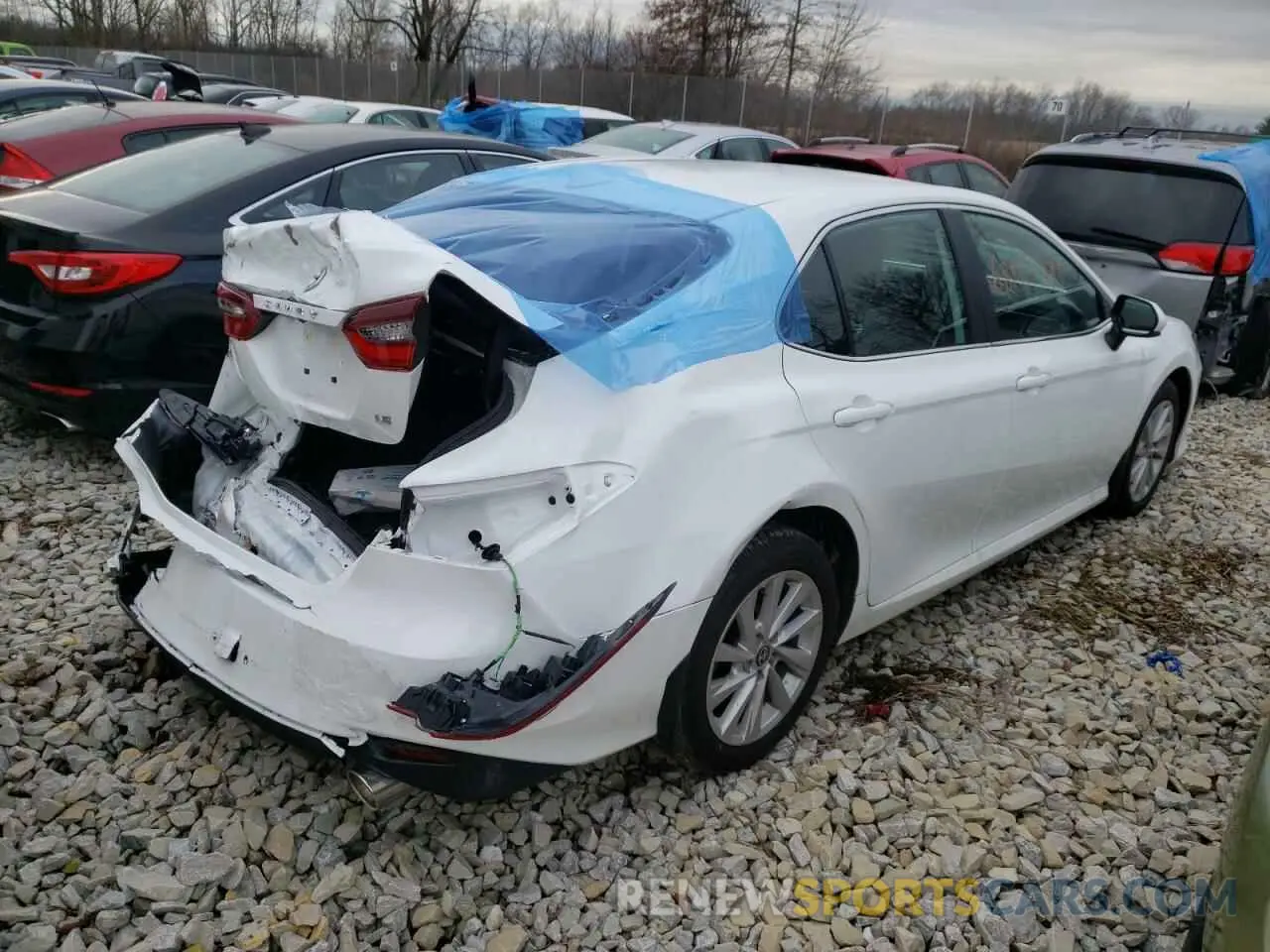 4 fotografías del automóvil dañado 4T1C11AK9MU528243 TOYOTA CAMRY 2021