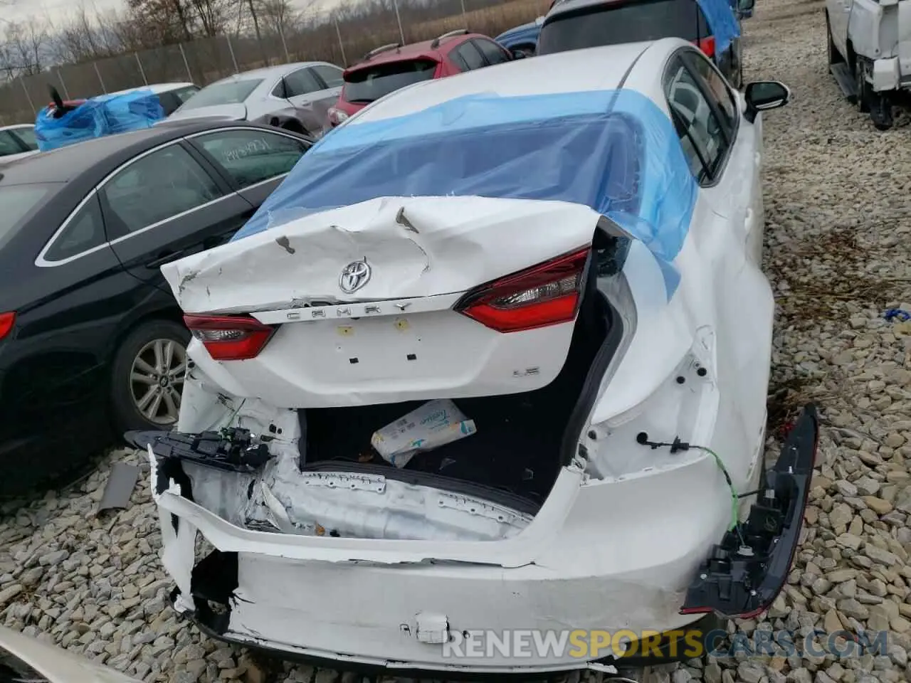 9 fotografías del automóvil dañado 4T1C11AK9MU528243 TOYOTA CAMRY 2021