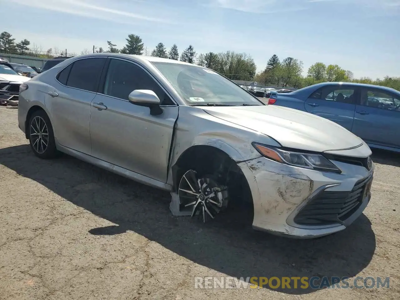 4 fotografías del automóvil dañado 4T1C11AK9MU529229 TOYOTA CAMRY 2021