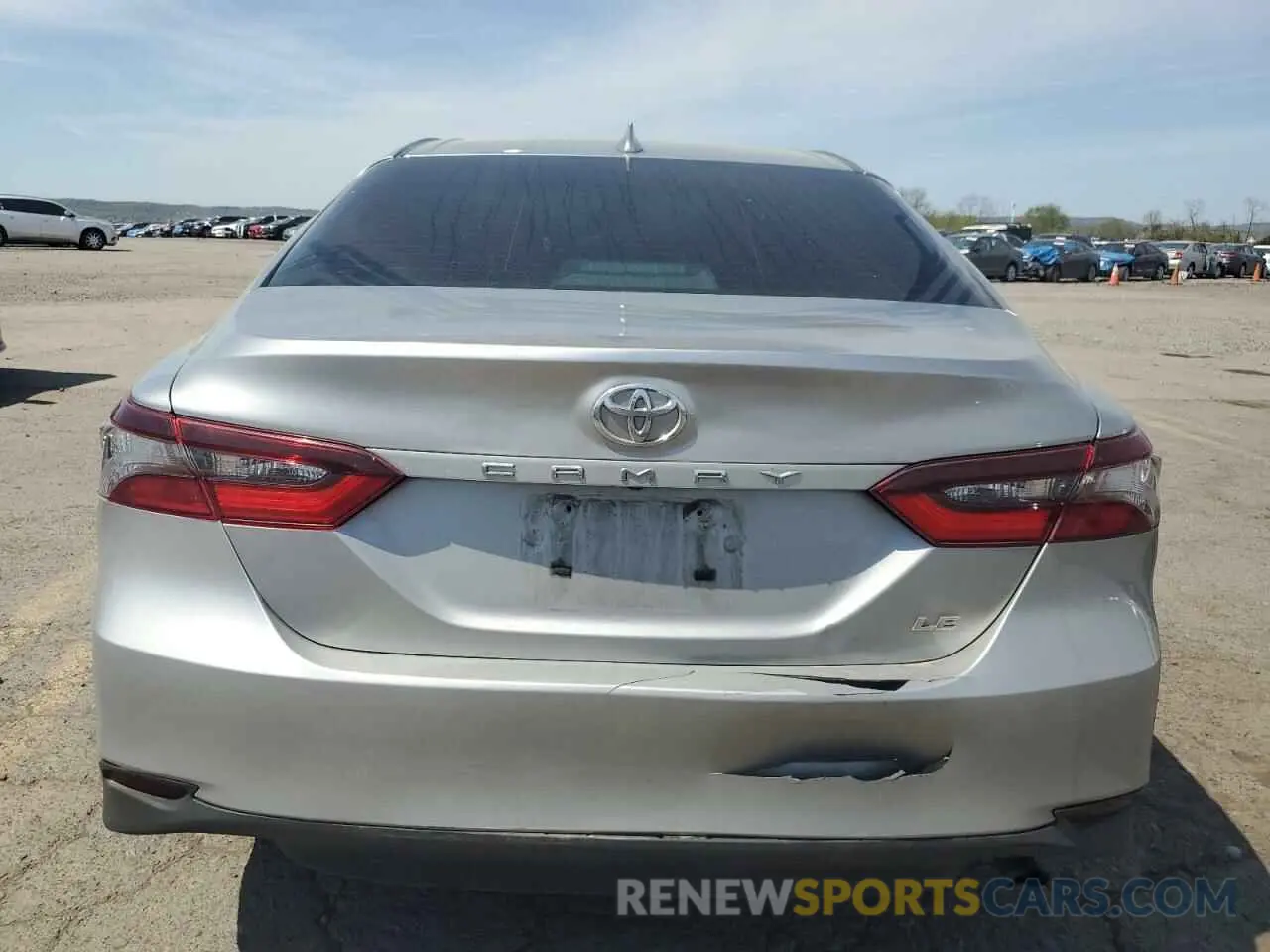 6 fotografías del automóvil dañado 4T1C11AK9MU529229 TOYOTA CAMRY 2021
