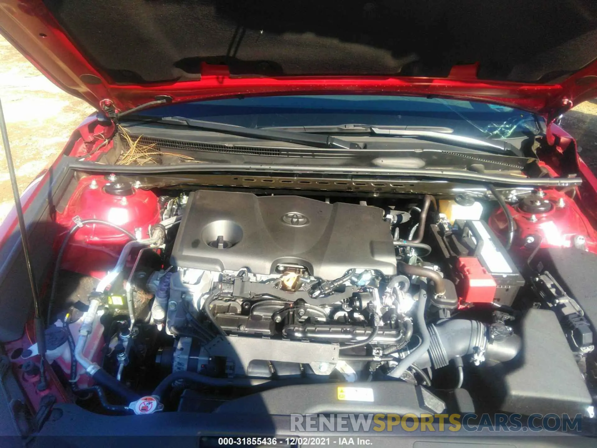 10 fotografías del automóvil dañado 4T1C11AK9MU539324 TOYOTA CAMRY 2021
