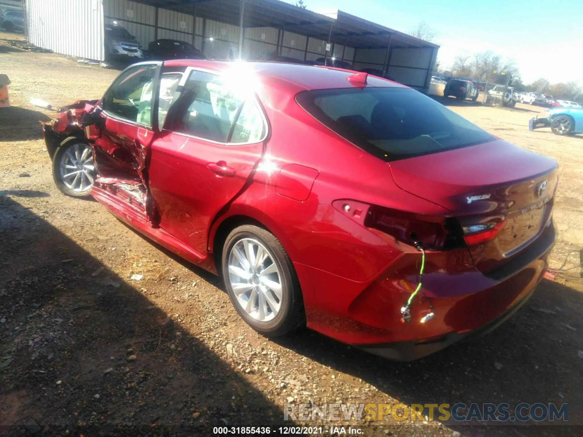 3 fotografías del automóvil dañado 4T1C11AK9MU539324 TOYOTA CAMRY 2021