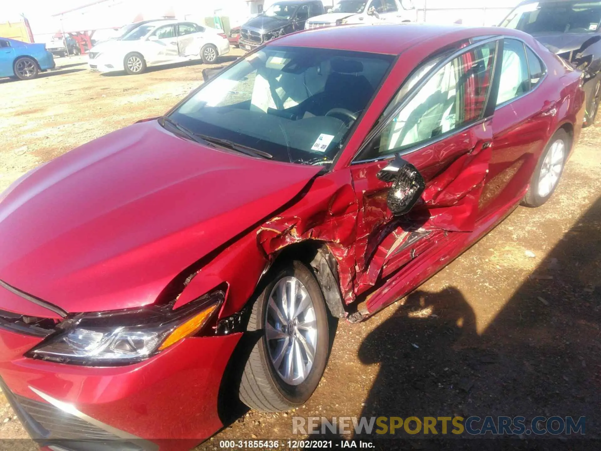 6 fotografías del automóvil dañado 4T1C11AK9MU539324 TOYOTA CAMRY 2021