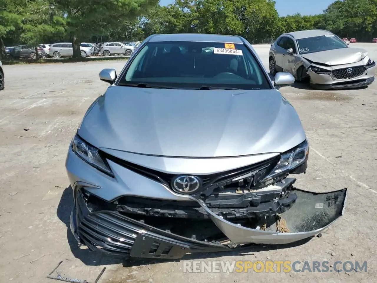 5 fotografías del automóvil dañado 4T1C11AK9MU562778 TOYOTA CAMRY 2021