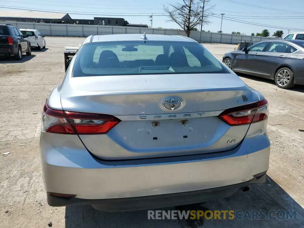 6 fotografías del automóvil dañado 4T1C11AK9MU562778 TOYOTA CAMRY 2021