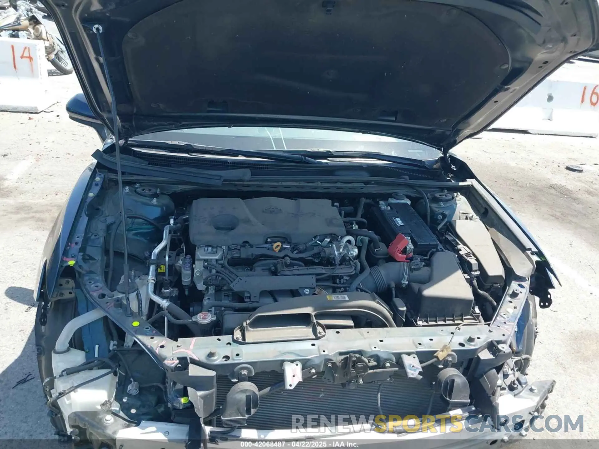 10 fotografías del automóvil dañado 4T1C11AK9MU564529 TOYOTA CAMRY 2021