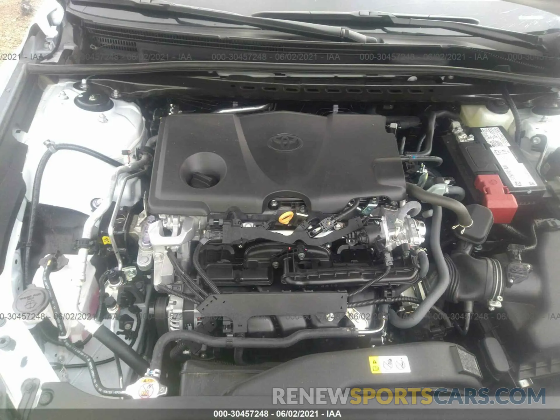 10 fotografías del automóvil dañado 4T1C11AK9MU568287 TOYOTA CAMRY 2021