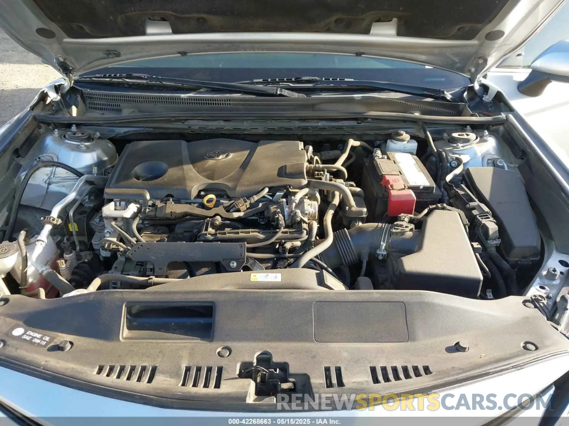 10 fotografías del automóvil dañado 4T1C11AK9MU579645 TOYOTA CAMRY 2021