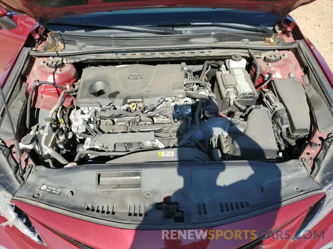 11 fotografías del automóvil dañado 4T1C11AK9MU599300 TOYOTA CAMRY 2021