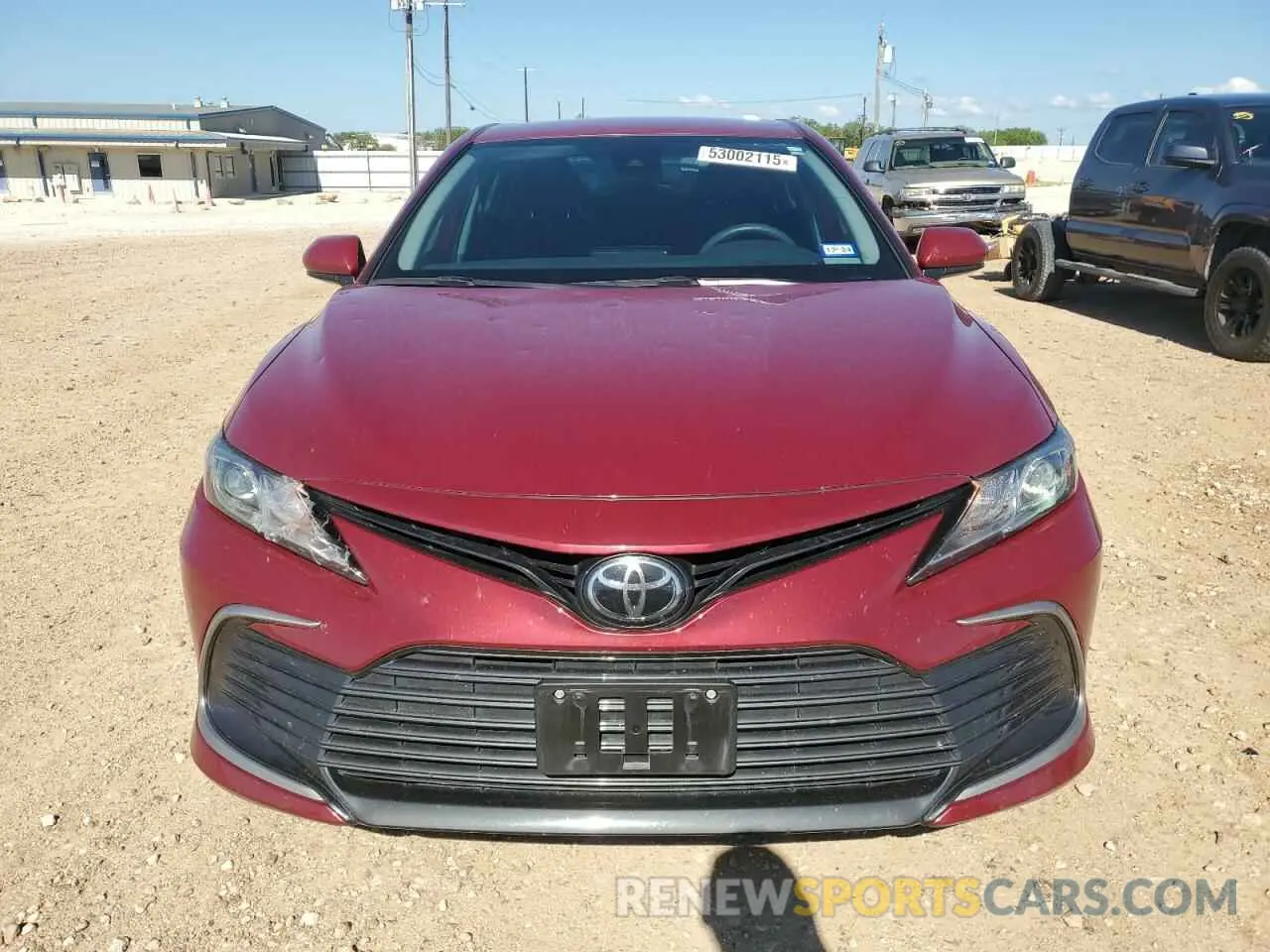 5 fotografías del automóvil dañado 4T1C11AK9MU599300 TOYOTA CAMRY 2021