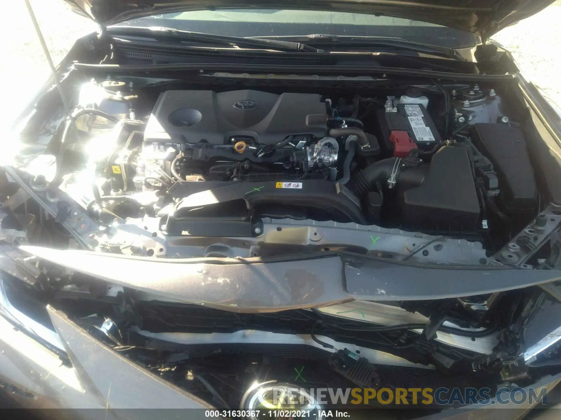 10 fotografías del automóvil dañado 4T1C11AKXMU457246 TOYOTA CAMRY 2021